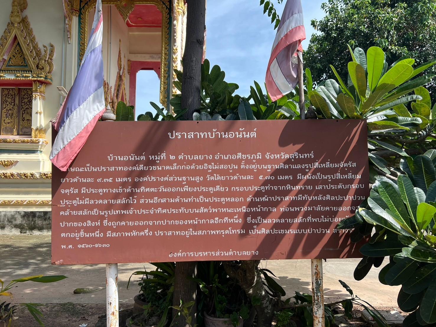 ปราสาทบ้านอนันต์หรือปราสาทอานาร์ รูปที่ 11
